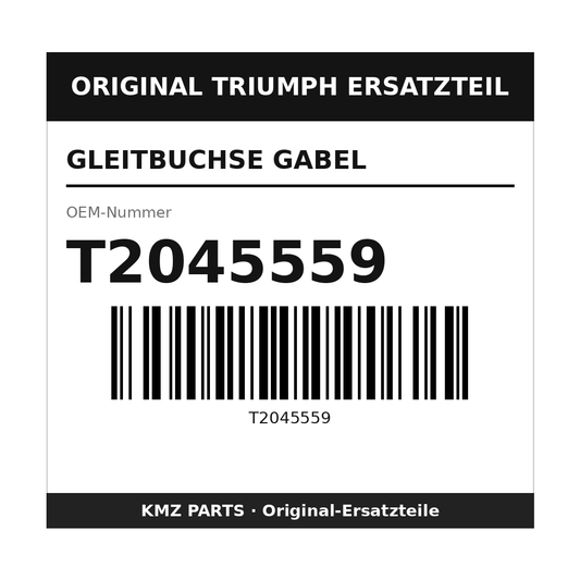 Triumph Gleitbuchse Gabel T2045559