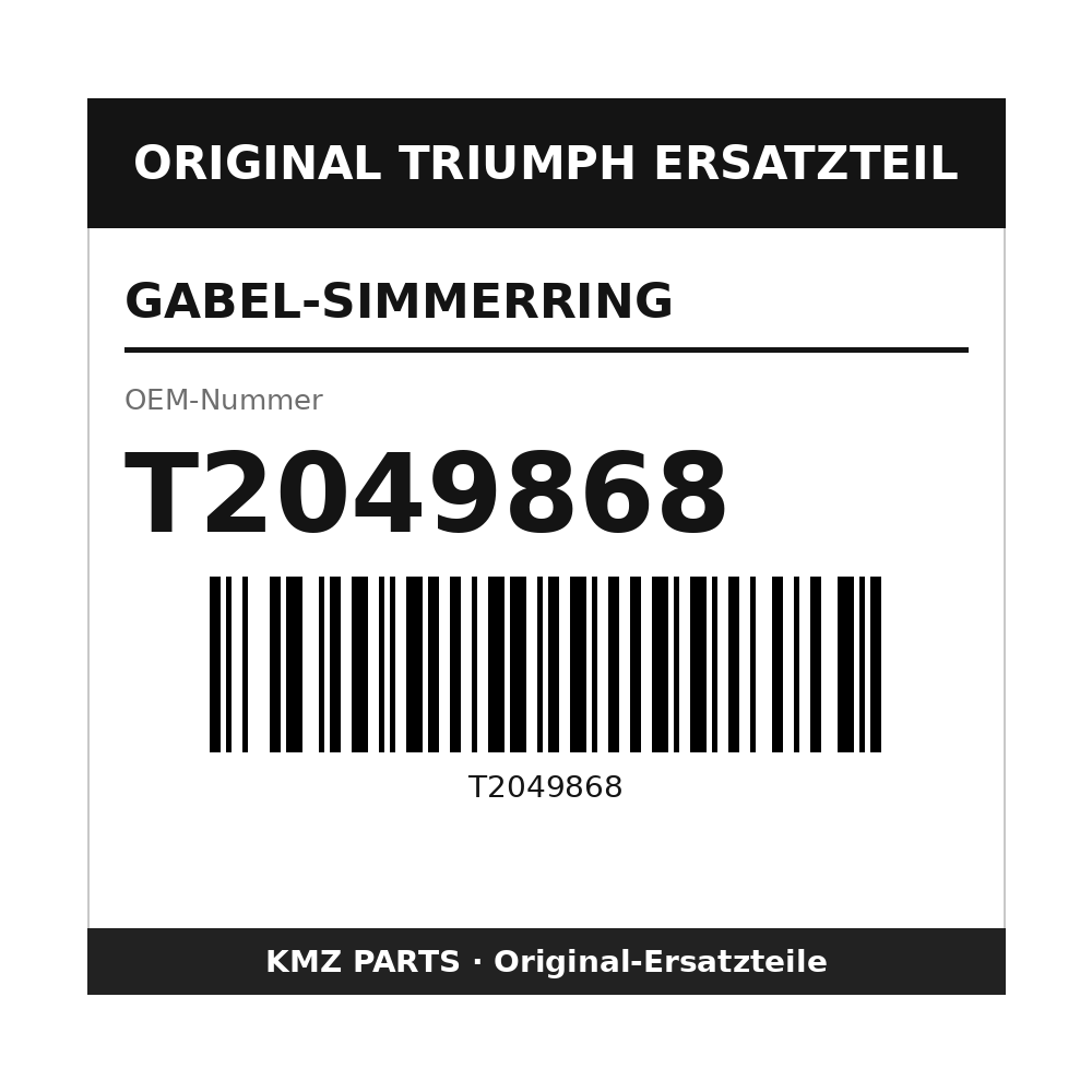 Triumph Gabel-Simmerring T2049868