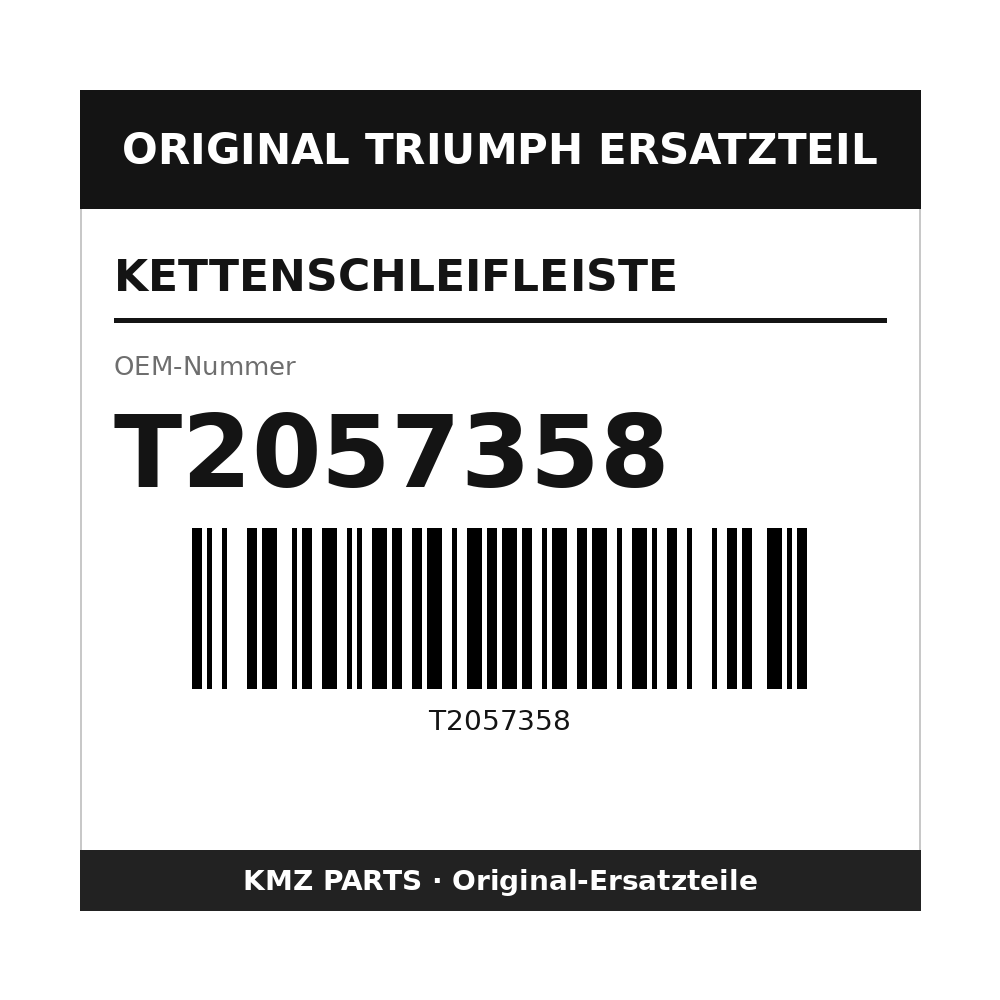 Triumph Kettenschleifleiste T2057358