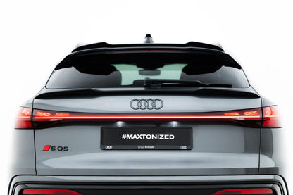 Unterer Heckspoiler Lippe passend für Audi SQ5 / Q5 S-Line Sportback Mk3 schwarz Hochglanz