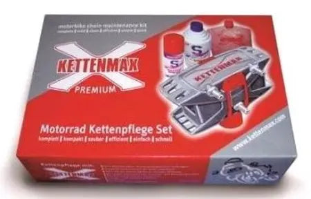 S100 Kettenmax Premium Kettenreiniger (plus Reinigungs- und Schmiermittel)