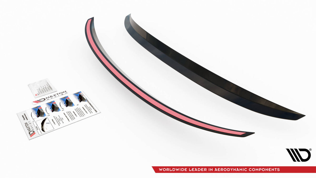 Verlängerung Motorhaube passend für Ford Fiesta Standard/ ST-Line/ ST schwarz Hochglanz