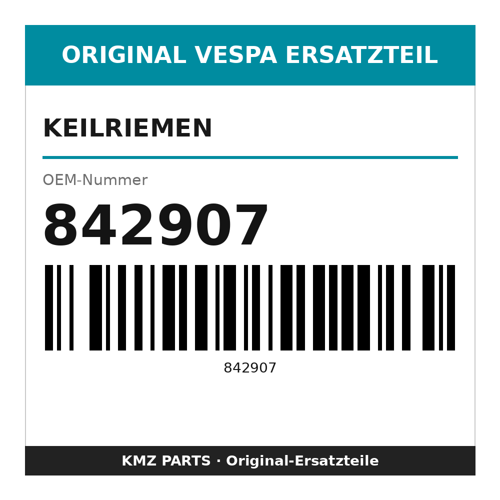 Vespa Keilriemen 842907