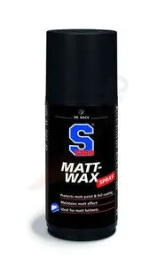 S100 Mattlack Pflege Kunstoff mattierendes Sprühwachs 250ml