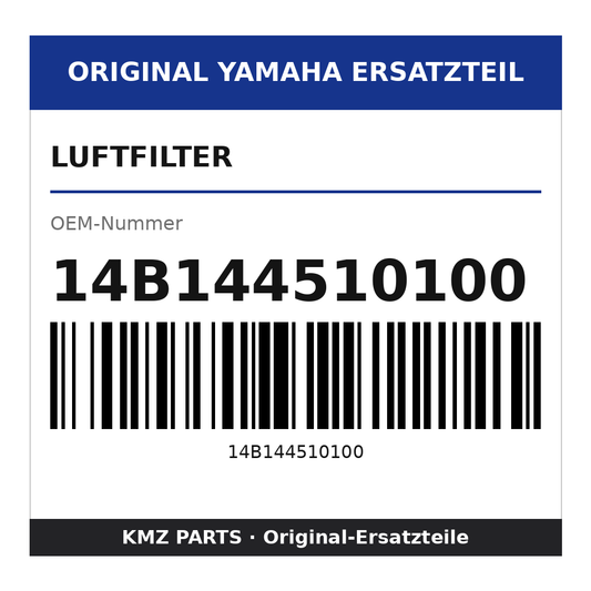 Yamaha Luftfilter 14B144510100