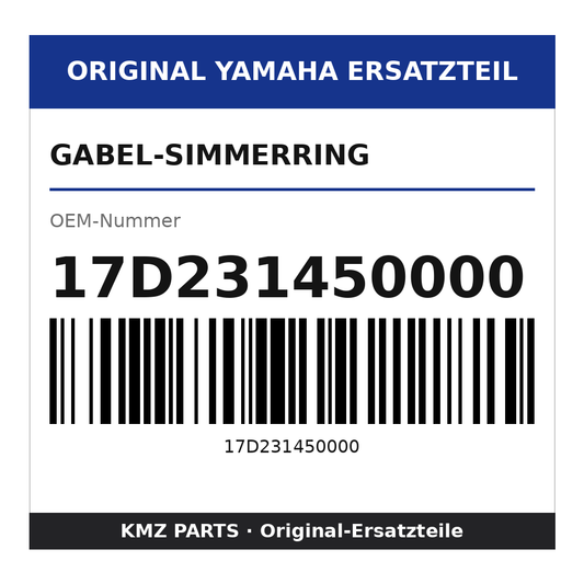 Yamaha Gabel-Simmerring 17D231450000