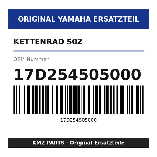 Yamaha Kettenrad 50Z 17D254505000