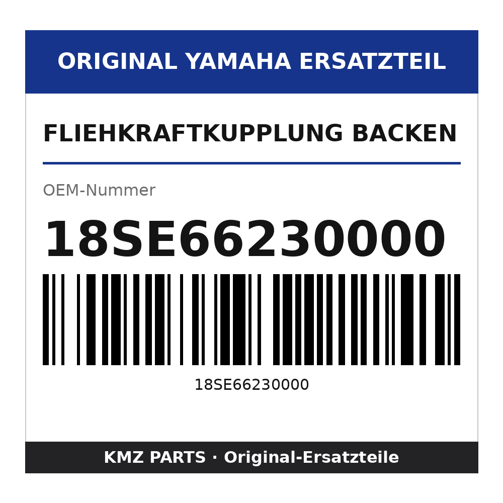 Yamaha Fliehkraftkupplung Backen 18SE66230000