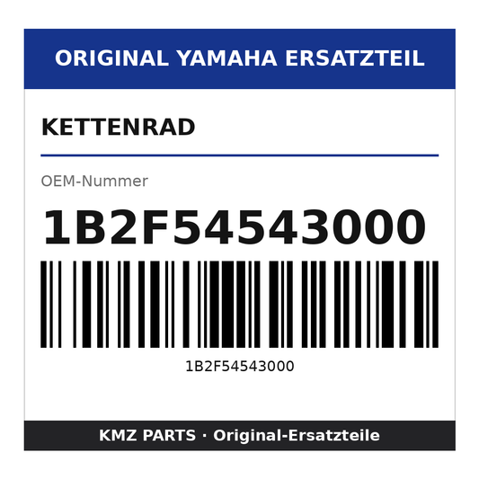 Yamaha Kettenrad 1B2F54543000