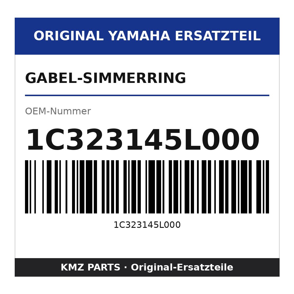 Yamaha Gabel-Simmerring 1C323145L000