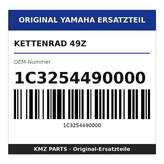 Yamaha Kettenrad 49Z 1C3254490000