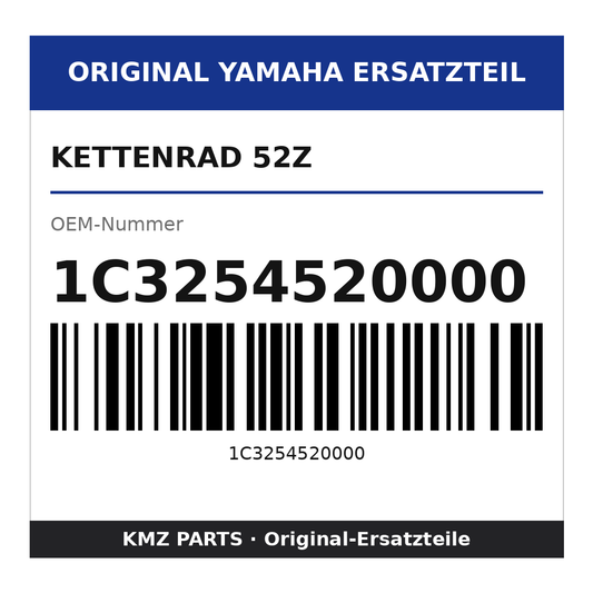 Yamaha Kettenrad 52Z 1C3254520000