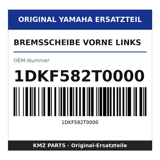 Yamaha Bremsscheibe vorne links 1DKF582T0000