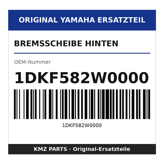 Yamaha Bremsscheibe hinten 1DKF582W0000