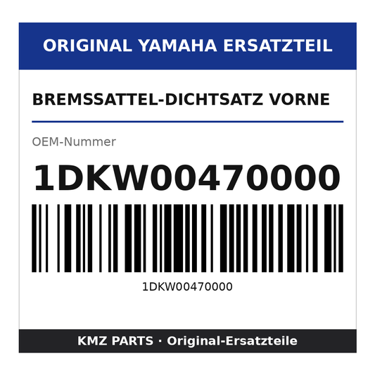 Yamaha Bremssattel-Dichtsatz vorne 1DKW00470000