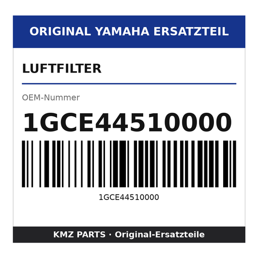 Yamaha Luftfilter 1GCE44510000