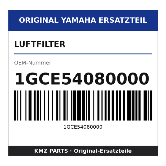 Yamaha Luftfilter 1GCE54080000