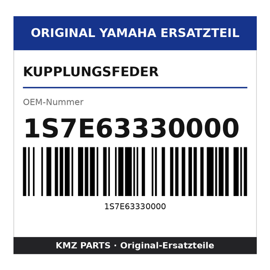 Yamaha Kupplungsfeder 1S7E63330000