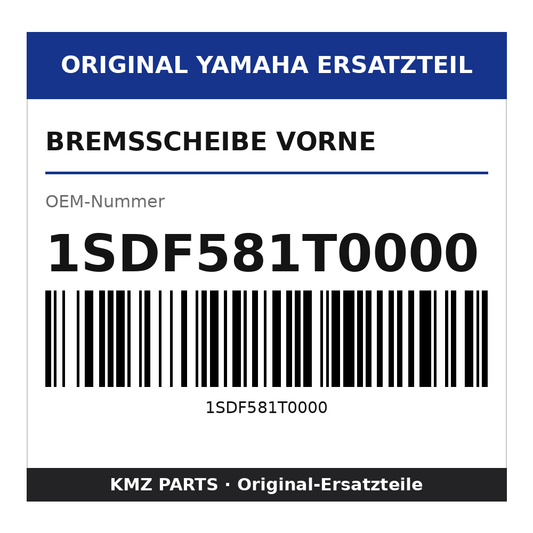 Yamaha Bremsscheibe vorne 1SDF581T0000