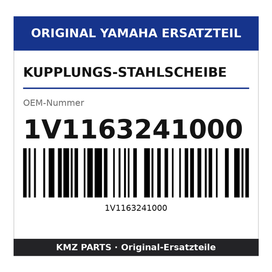 Yamaha Kupplungs-Stahlscheibe 1V1163241000