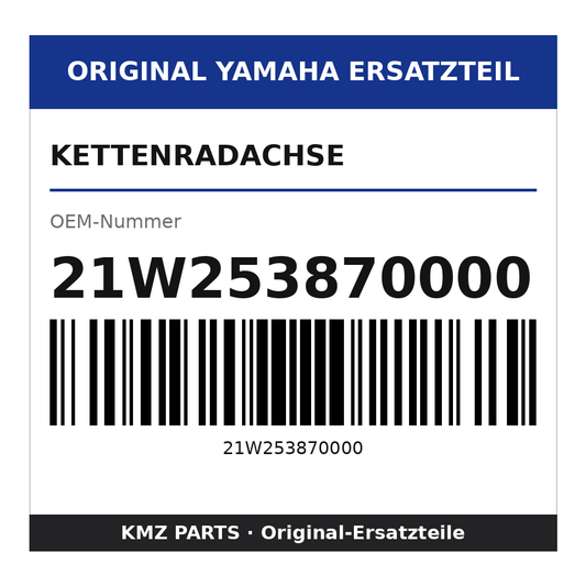 Yamaha Kettenradachse 21W253870000