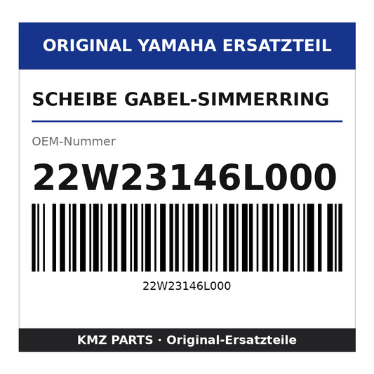 Yamaha Scheibe Gabel-Simmerring 22W23146L000
