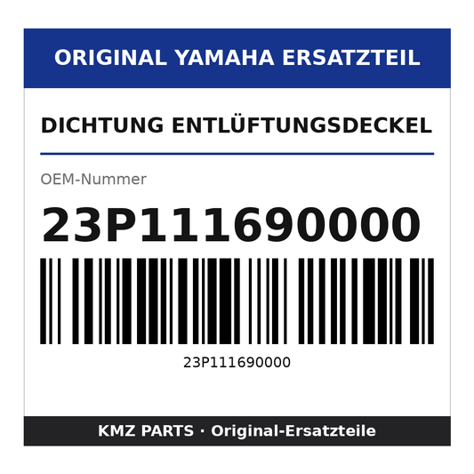 Yamaha Dichtung Entlüftungsdeckel 23P111690000