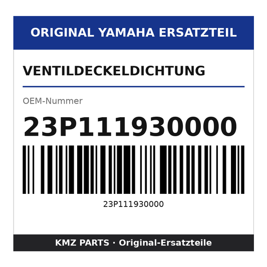 Yamaha Ventildeckeldichtung 23P111930000