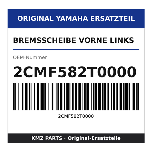 Yamaha Bremsscheibe vorne links 2CMF582T0000
