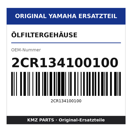 Yamaha Ölfiltergehäuse 2CR134100100