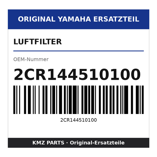 Yamaha Luftfilter 2CR144510100