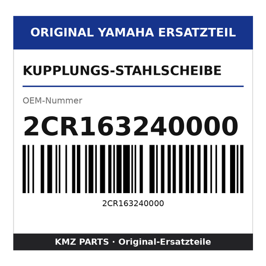Yamaha Kupplungs-Stahlscheibe 2CR163240000