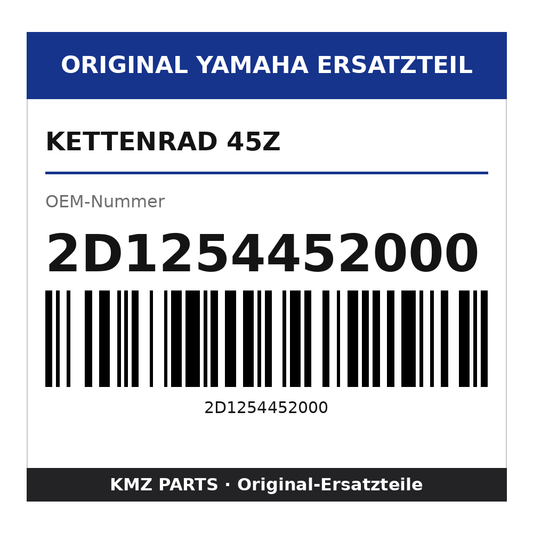 Yamaha Kettenrad 45Z 2D1254452000