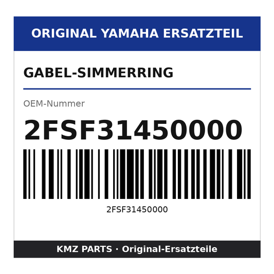 Yamaha Gabel-Simmerring 2FSF31450000