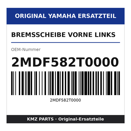Yamaha Bremsscheibe vorne links 2MDF582T0000