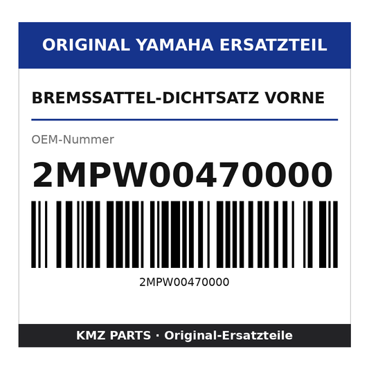 Yamaha Bremssattel-Dichtsatz vorne 2MPW00470000