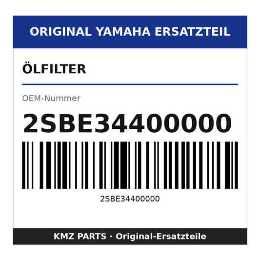 Yamaha Ölfilter 2SBE34400000