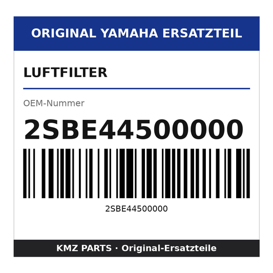 Yamaha Luftfilter 2SBE44500000