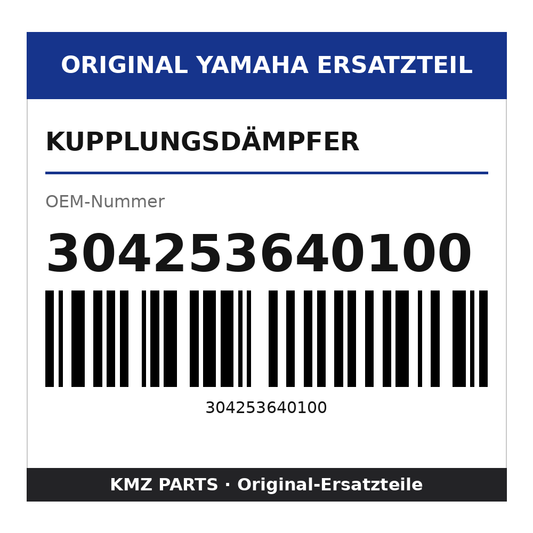Yamaha Kupplungsdämpfer 304253640100