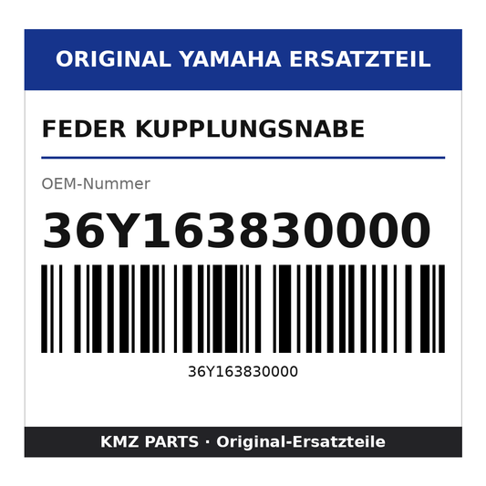 Yamaha Feder Kupplungsnabe 36Y163830000