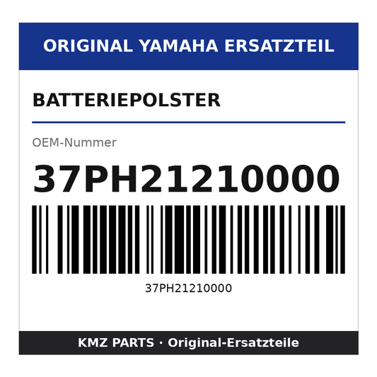 Yamaha Batteriepolster 37PH21210000
