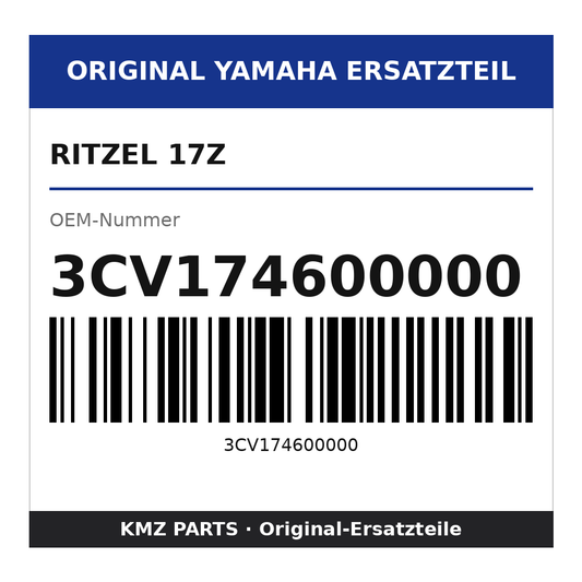 Yamaha Ritzel 17Z 3CV174600000