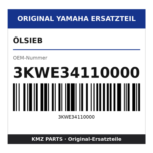 Yamaha Ölsieb 3KWE34110000
