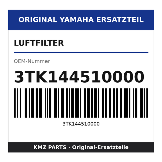 Yamaha Luftfilter 3TK144510000