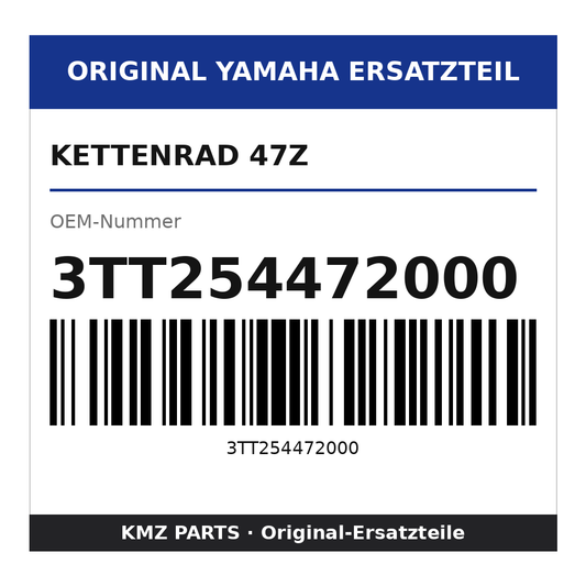 Yamaha Kettenrad 47Z 3TT254472000