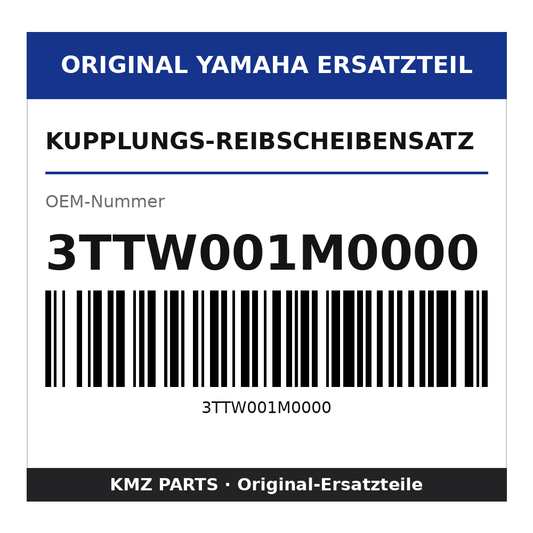 Yamaha Kupplungs-Reibscheibensatz 3TTW001M0000