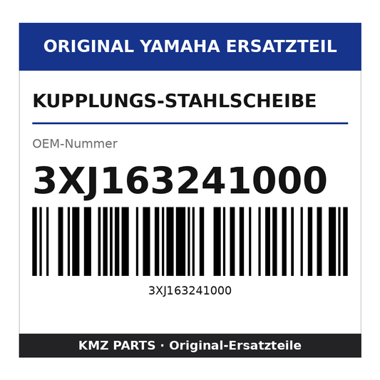 Yamaha Kupplungs-Stahlscheibe 3XJ163241000