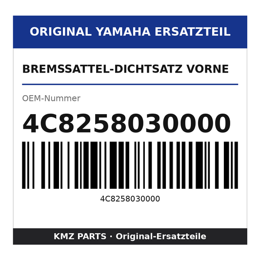 Yamaha Bremssattel-Dichtsatz vorne 4C8258030000