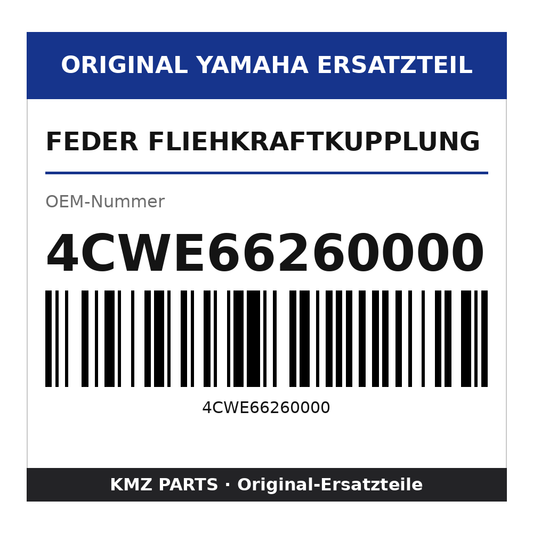 Yamaha Feder Fliehkraftkupplung 4CWE66260000