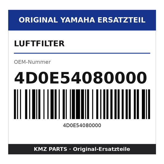 Yamaha Luftfilter 4D0E54080000